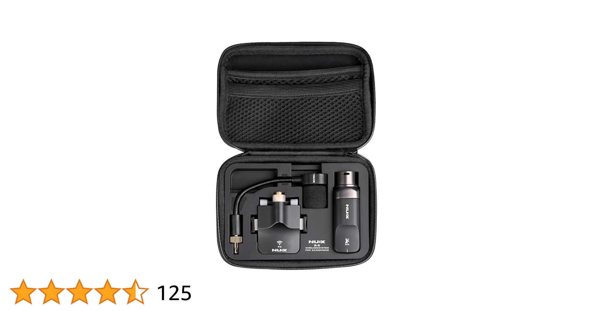 ニューエックス NUX サックス用ワイヤレスシステム マイク Amazon | ニューエックス NUX サックス用ワイヤレスシステム 2.4